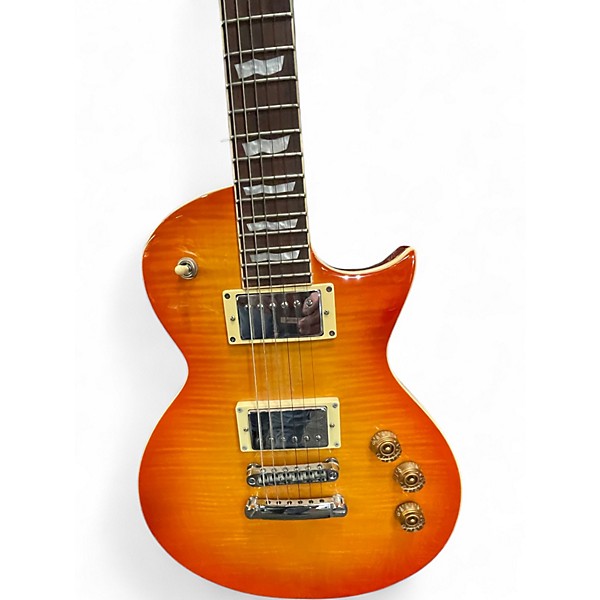 Used ESP LTD EC256 FLAME BURST Solid Body Electric Guitar