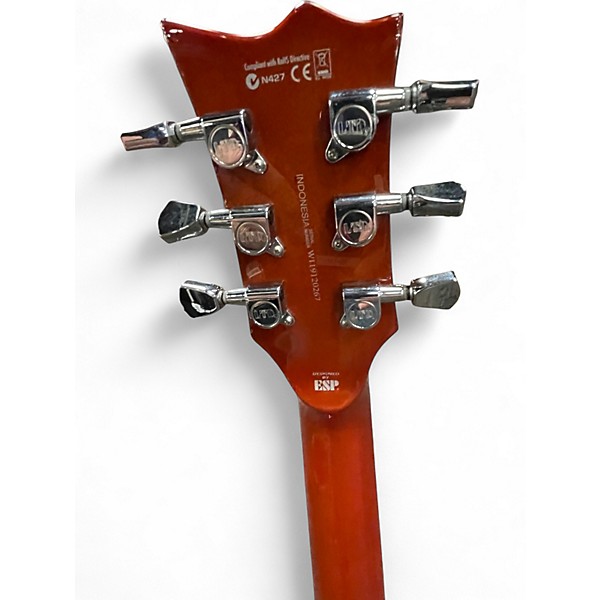 Used ESP LTD EC256 FLAME BURST Solid Body Electric Guitar