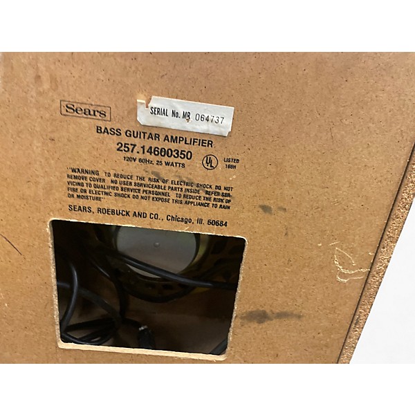 Used Sears 350 B Bass Combo Amp
