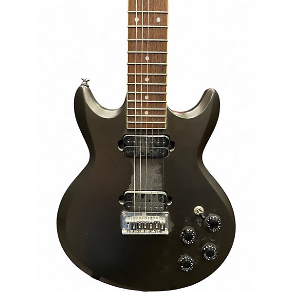 Used Ibanez AX7221 Black Solid Body Electric Guitar
