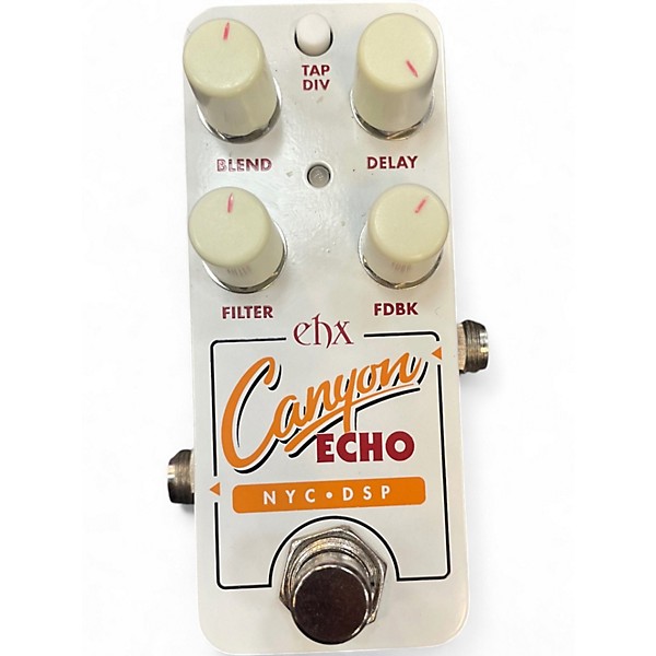Used Electro-Harmonix CANYON ECHO Effect Pedal