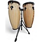 Used Toca 10in Synergy Wood Conga Set Natural Drum thumbnail