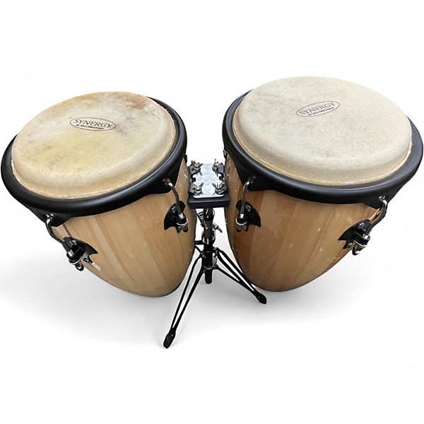 Used Toca 10in Synergy Wood Conga Set Natural Drum