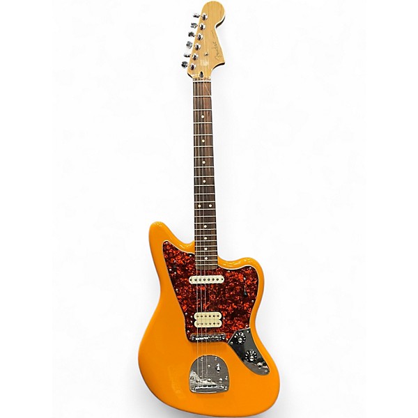 Used Fender PLAYER JAGUAR PF CAPRI Capri Orange Solid Body Electric Guitar