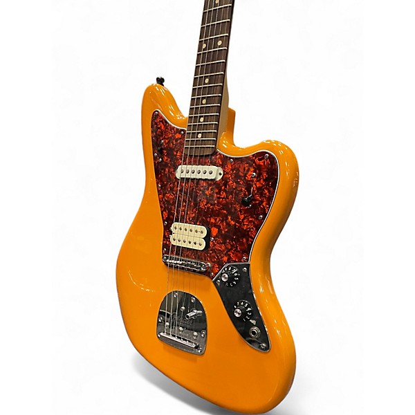 Used Fender PLAYER JAGUAR PF CAPRI Capri Orange Solid Body Electric Guitar