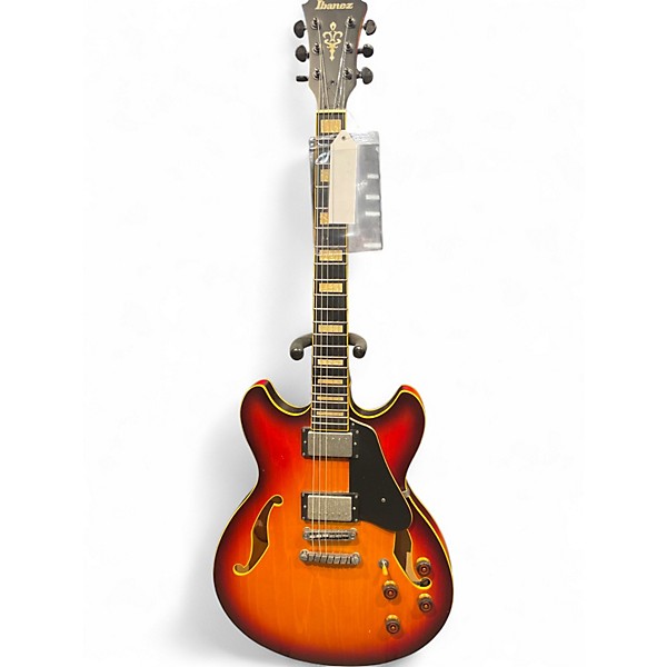 Used Ibanez ASV93TDL 3 Color Sunburst Hollow Body Electric Guitar