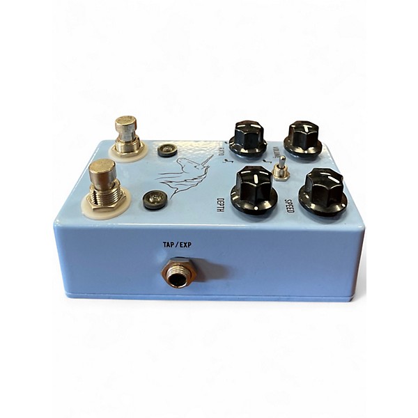 Used JHS Pedals Unicorn Uni-Vibe Photocell Modulator with Tap Tempo Effect Pedal