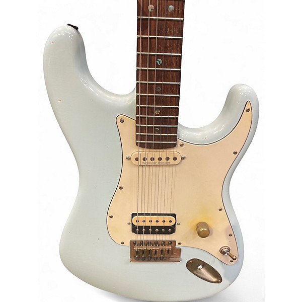 Used Chubtone california custom pastel blue Solid Body Electric Guitar