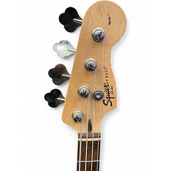 Used Squier Precision Bass 2 Color Sunburst Electric Bass Guitar