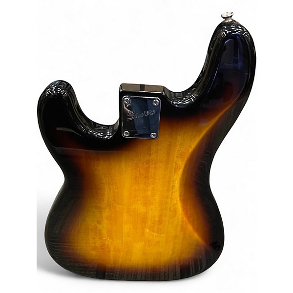 Used Squier Precision Bass 2 Color Sunburst Electric Bass Guitar