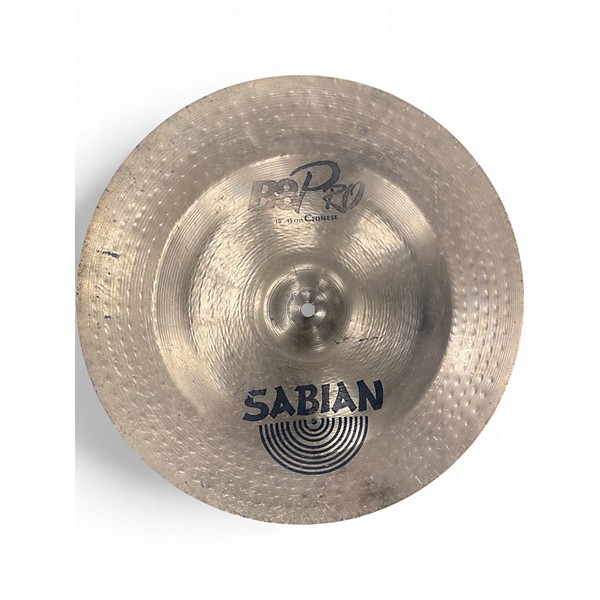 Used SABIAN 18in B8 PRO CHINESE Cymbal
