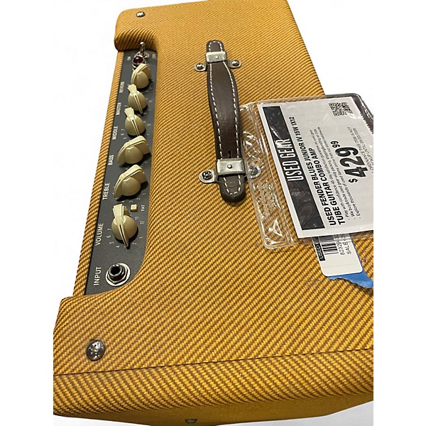 Used Fender Blues Junior IV 15W 1x12 Tube Guitar Combo Amp
