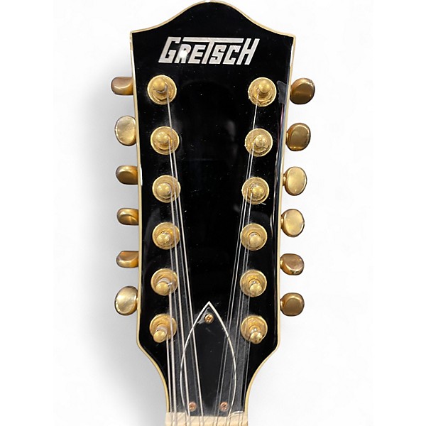 Used Gretsch Guitars g5422g-12 Yellow Hollow Body Electric Guitar