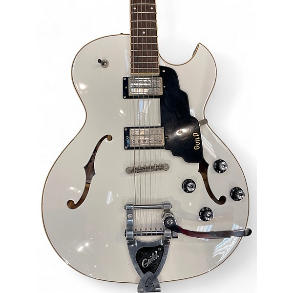 Used Guild Starfire I SC Alpine White Hollow Body Electric Guitar