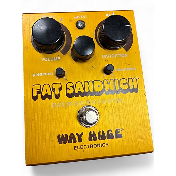 Used Way Huge Electronics WHE301 Fat Sandwich Harmonic Saturator Distortion Effect Pedal