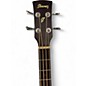 Used Ibanez pcbe12mh-opn 3u-01 OPEN PORE MAHOGANY Acoustic Bass Guitar