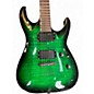Used Ltd H330FM Flamed Green Burst  Solid Body Electric Guitar