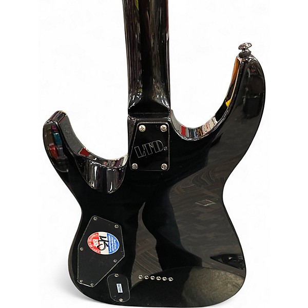 Used Ltd H330FM Flamed Green Burst  Solid Body Electric Guitar