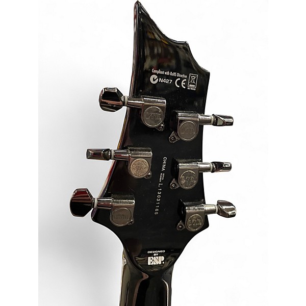 Used Ltd H330FM Flamed Green Burst  Solid Body Electric Guitar