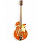 Used Gretsch Guitars LTD Broadkaster Jr. Orange Stain Hollow Body Electric Guitar thumbnail