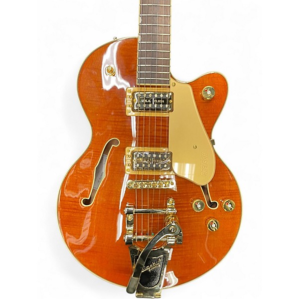 Used Gretsch Guitars LTD Broadkaster Jr. Orange Stain Hollow Body Electric Guitar