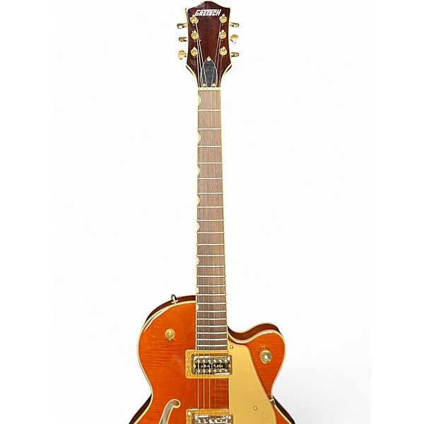 Used Gretsch Guitars LTD Broadkaster Jr. Orange Stain Hollow Body Electric Guitar