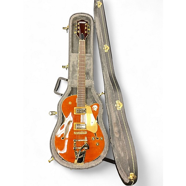 Used Gretsch Guitars LTD Broadkaster Jr. Orange Stain Hollow Body Electric Guitar
