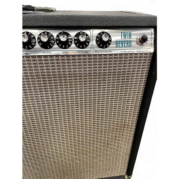 Vintage 1976 Fender Twin Reverb 2x12 Tube Guitar Combo Amp