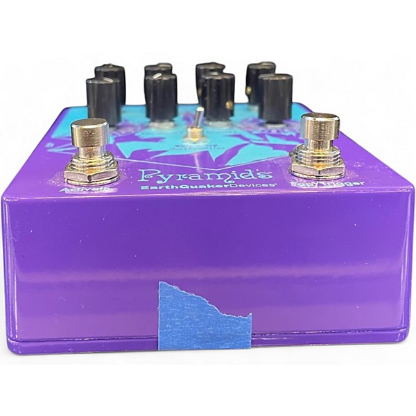 Used EarthQuaker Devices Pyramids Stereo Flanging Device Effect Pedal