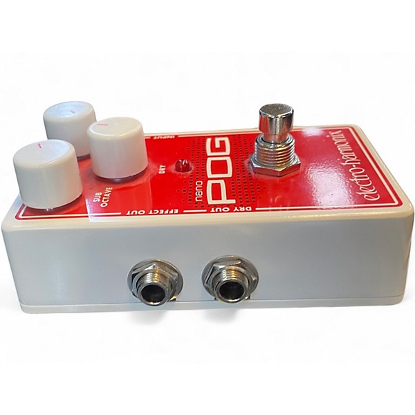 Used Electro-Harmonix Nano POG Polyphonic Octave Generator Effect Pedal
