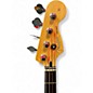 Used Fender Deluxe Active Jazz Bass Black Electric Bass Guitar