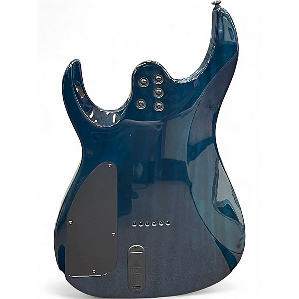 Used 2025 Legator Ninja N6SS Blue Burl Solid Body Electric Guitar