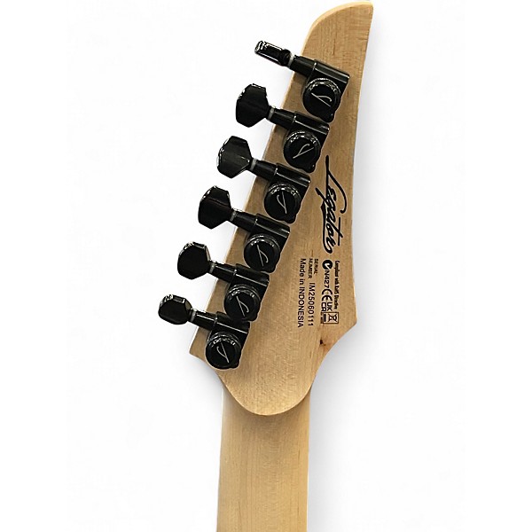 Used 2025 Legator Ninja N6SS Blue Burl Solid Body Electric Guitar