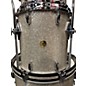 Used 2024 Gretsch Drums 3 Piece USA Custom Silver Glass Drum Kit
