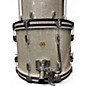 Used 2024 Gretsch Drums 3 Piece USA Custom Silver Glass Drum Kit