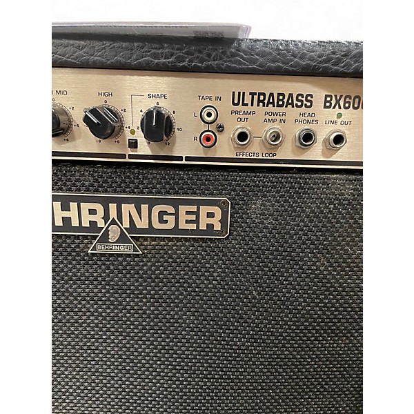 Used Behringer Ultrabass BX600 Bass Combo Amp
