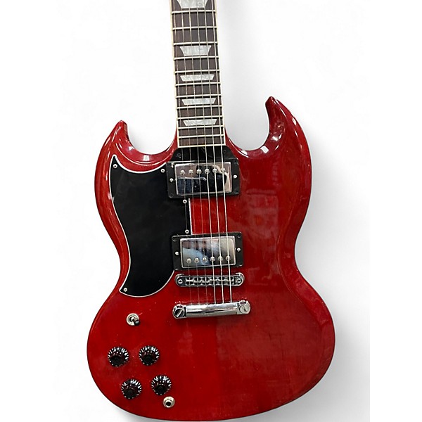 Used Gibson SG Standard Left Handed Heritage Cherry Electric Guitar