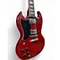 Used Gibson SG Standard Left Handed Heritage Cherry Electric Guitar