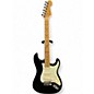 Used Fender American Elite Stratocaster Mystic Black Solid Body Electric Guitar thumbnail