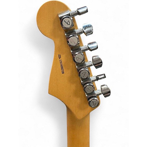 Used Fender American Elite Stratocaster Mystic Black Solid Body Electric Guitar