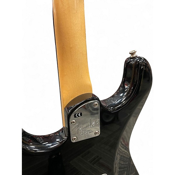 Used Fender American Elite Stratocaster Mystic Black Solid Body Electric Guitar