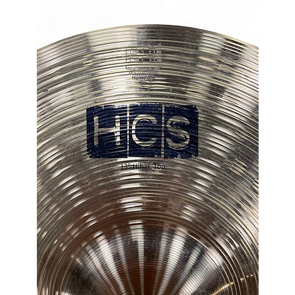 Used MEINL 13in HCS Hi Hat Pair Cymbal