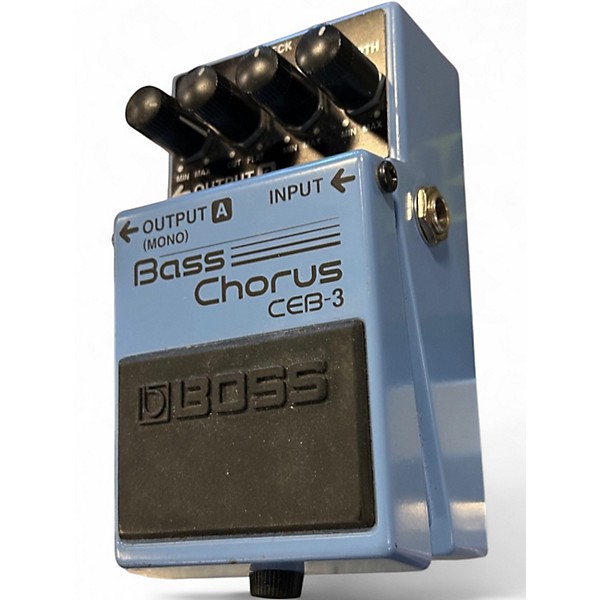 Used BOSS CEB3 Bass Chorus Bass Effect Pedal
