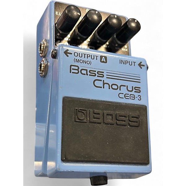 Used BOSS CEB3 Bass Chorus Bass Effect Pedal