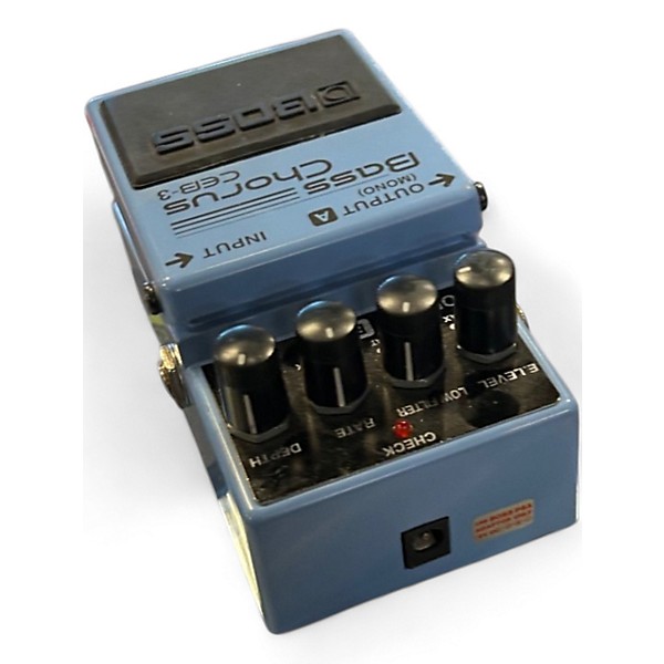 Used BOSS CEB3 Bass Chorus Bass Effect Pedal