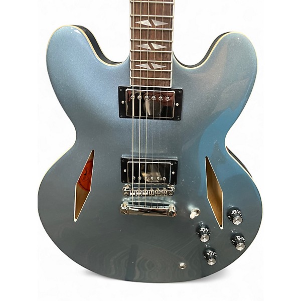 Used Epiphone Dave Grohl DG335 Pelham Blue Hollow Body Electric Guitar