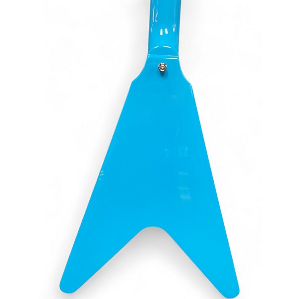 Used Epiphone Flying V 70s Maui Blue Solid Body Electric Guitar