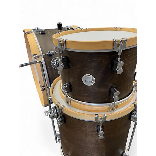 Used PDP by DW 3 Piece Concept Series Walnut Drum Kit