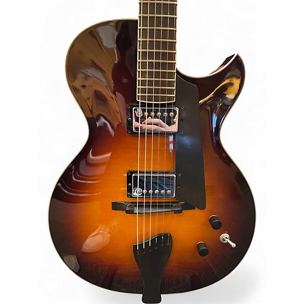 Used Benedetto Guitars Bambino Antique Burst Hollow Body Electric Guitar