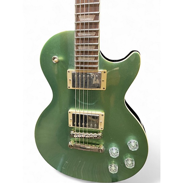 Used Epiphone Les Paul Muse Metallic Green Solid Body Electric Guitar